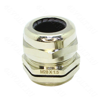 Кабельный ввод металлический M28 IP68